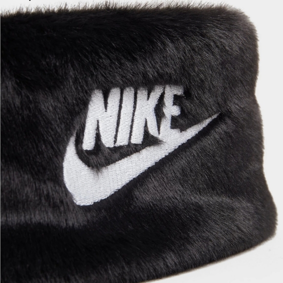 NWT Women's Nike Warm Faux Fur Headband - Picture 4 of 10